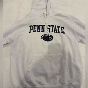 Champion White Athletic Hoodie